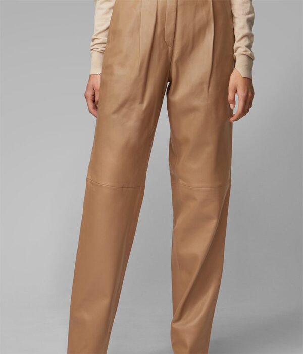 The Luxe Leather Loose Pants - Image 2